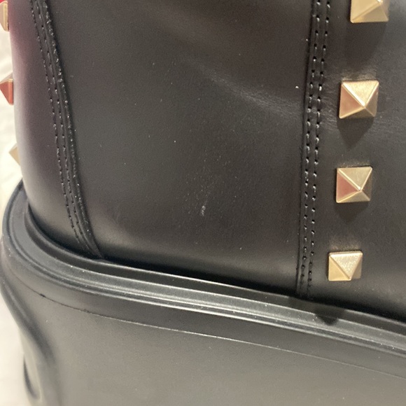 BNIB valentino garavani wedge stud platform boots size 40 - Picture 6 of 17